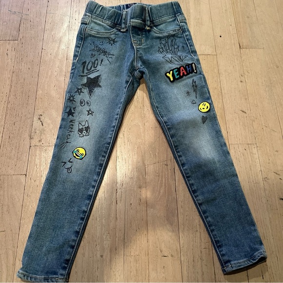 Girls Gap Kids Regular Stretch Jegging Size 5 - Picture 1 of 4